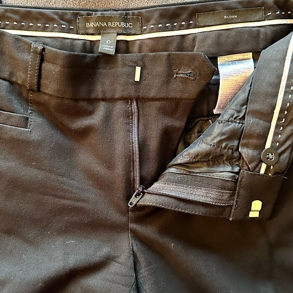 Banana Republic Sloan pants, black, 0 - Picture 6 of 9
